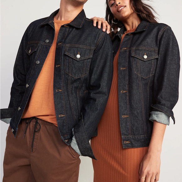 Oversized/women’s Old Navy denim jacket - Picture 1 of 4